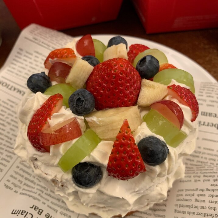 超簡単 フルーツたっぷりケーキ レシピ 作り方 By Alohayk 楽天レシピ 超簡単 フルーツたっぷりケーキ レシピ 作り方 By Alohayk 楽天レシピ